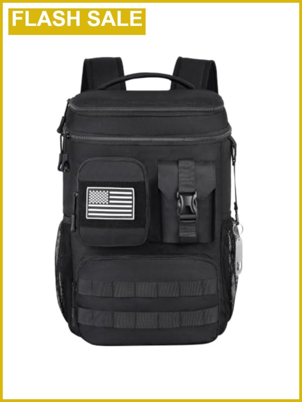 Tactical Cooler Backpack 24L Insulated Leak Proof MOLLE Camping Hiking